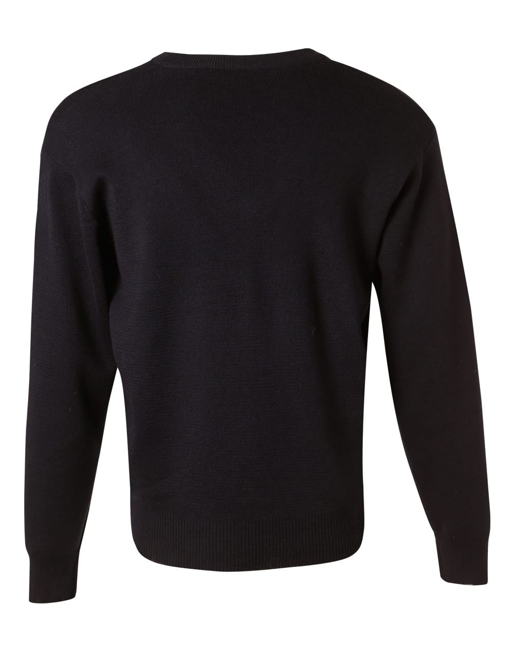 WJ01 Unisex Wool/Acrylic V-Neck Jumper - Image 3