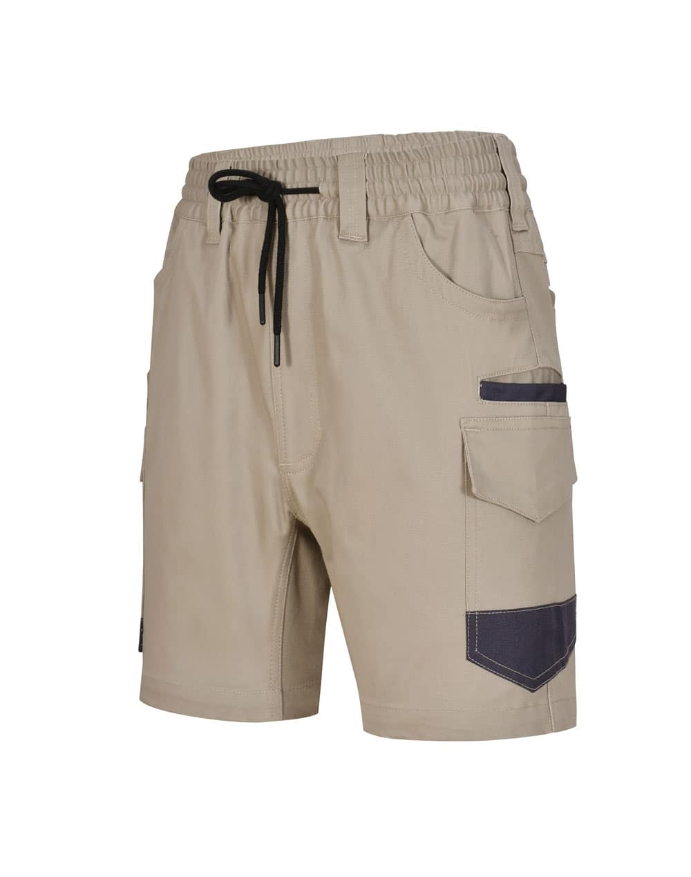 WP29 Unisex Cotton Stretch Drill Cuffed Work Shorts - Image 4