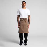 1081 AS Colour Canvas Half Apron