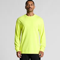 5054F AS Colour Block Safety L/S Tee