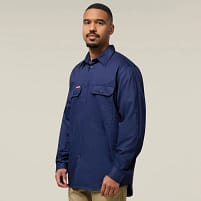 Y04630 Core Long Sleeve Lightweight Vented Cotton Shirt