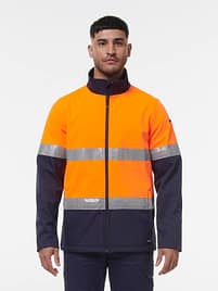 K55034 Reflective Spliced Softshell Jacket