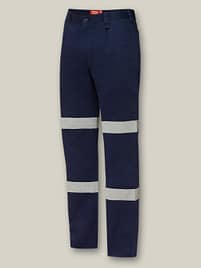 Y02615 Double Hoop Tape Cotton Drill Pant