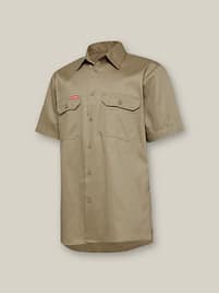 Y04625 Core Short Sleeve Lightweight Vented Cotton Shirt