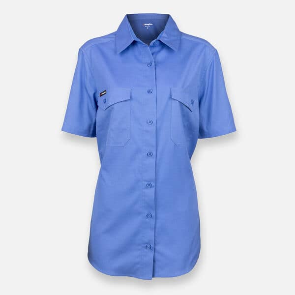K44205 Womens Workcool 2 Lightweight Short Sleeve Work Shirt - Image 10