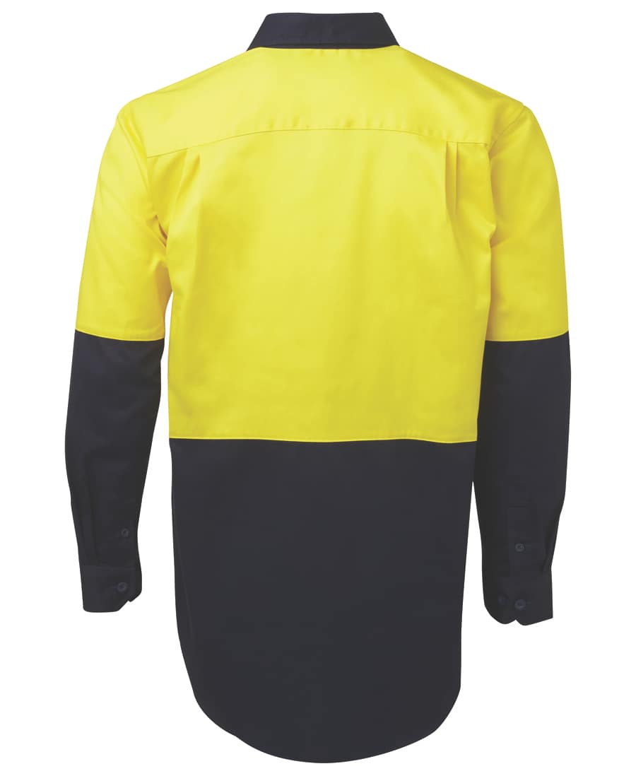 6HWL JB's Hi Vis LS 190G Shirt - Image 2