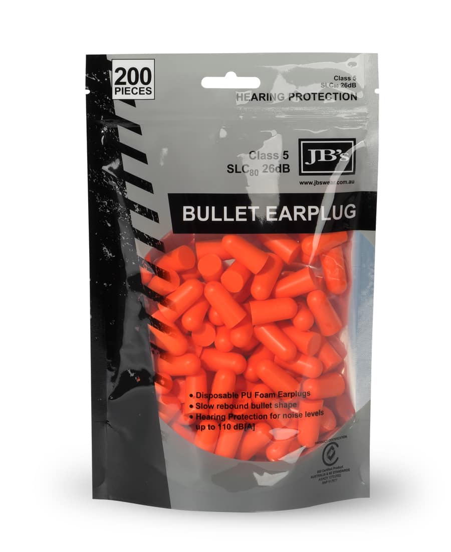 8P045 JB's Bullet Shaped Earplug (200 Pieces) - Image 3